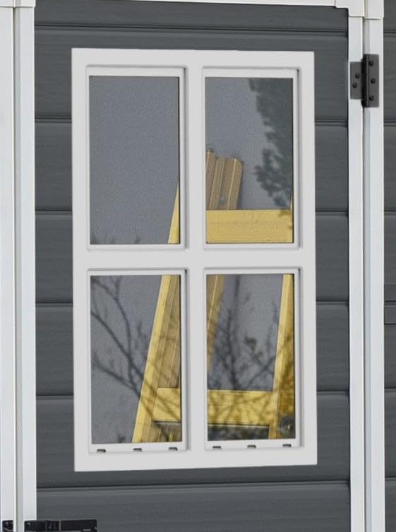 KETER 12-938205 Chalet und Gartenhaus Premium Resin 65Dd Ant, Anthrazit, 185 x 152 x 226 cm