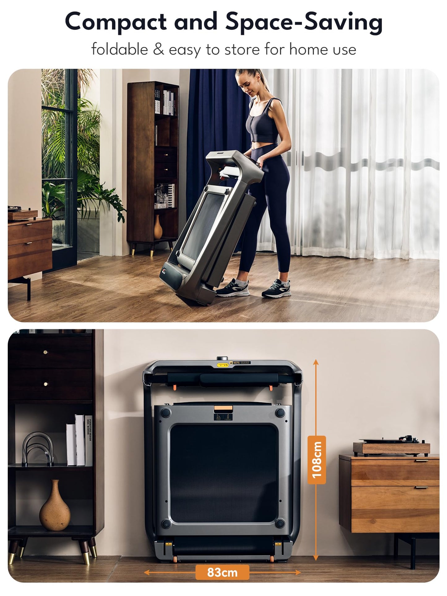 WalkingPad X218 Laufband, klappbares Laufpad, 18 km/h Geschwindigkeit, Unterstützung 136 kg