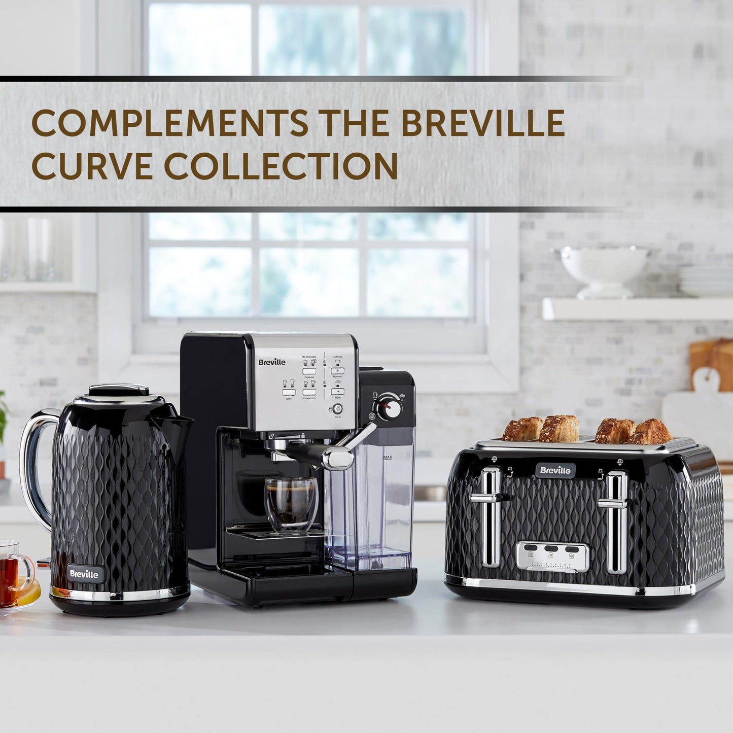 Breville One-Touch CoffeeHouse Coffee Machine | Espresso, Cappuccino & Latte Maker