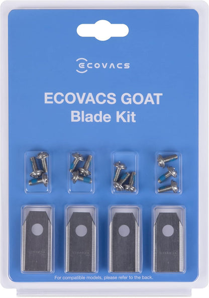 ECOVACS GOAT G1-800 Mhroboter ohne Begrenzungskabel 800㎡, Rasenmher Roboter mit TrueMapping-Multifusionslokalisierung, Hindernisvermeidung, 16-Zonen-Management, 45% Steigung, Videomanager