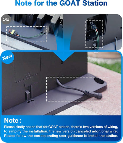ECOVACS GOAT G1-800 Mhroboter ohne Begrenzungskabel 800㎡, Rasenmher Roboter mit TrueMapping-Multifusionslokalisierung, Hindernisvermeidung, 16-Zonen-Management, 45% Steigung, Videomanager